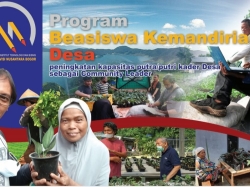 ITB Vinus Bogor Berikan Beasiswa Kemandirian Desa Se Kabupaten Bogor