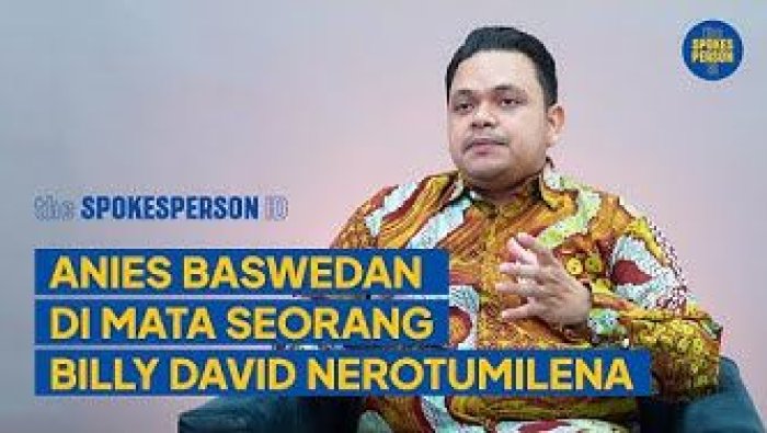 Anies Baswedan di Mata Seorang Billy D. Nerotumilena